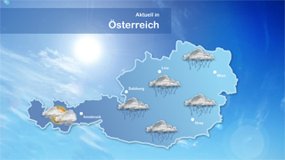 Dazu passender Content Kanal Österreichwetter mit dem Inhalt Das aktuelle Wetter über Österreich. Die größten Städte werden mit ihren aktuellen Wetterdaten als Liste angezeigt, daneben die aktuelle Wetterkarte von Österreich. 15 minütige Aktualisierung.