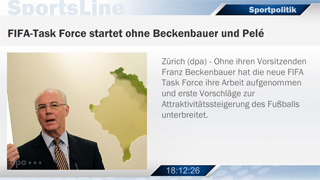 Dazu passender Content Kanal SportsLine - Sportpolitik mit dem Inhalt Der Sportpolitik-Kanal informiert sie über aktuelle Ereignisse in der Sportpolitik. Aufbereitet von der dpa verschafft dieser Kanal einen kurzen Überblick über die aktuelle politische Sportlage in der Welt. Ca. 50 Artikel monatlich.